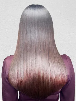 ロング カラー パーマ newi大分 /髪質改善のヘアスタイル