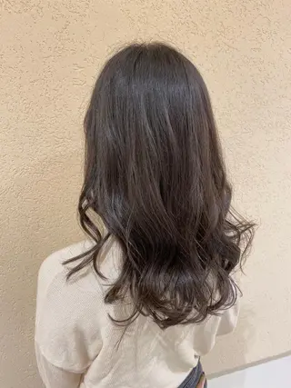 セミロング 新宿メンズパーマ ヨモギダのヘアスタイル