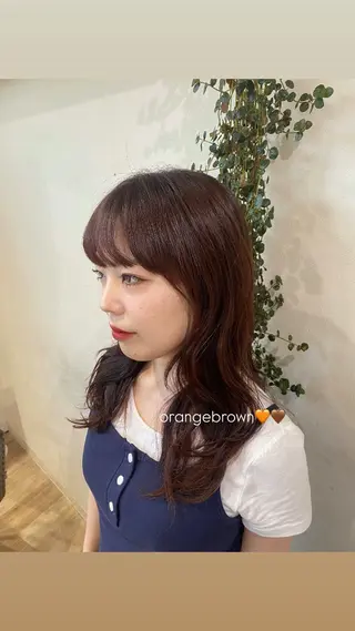 カラー カット／透明感カラー /Cocomi🎨のヘアスタイル