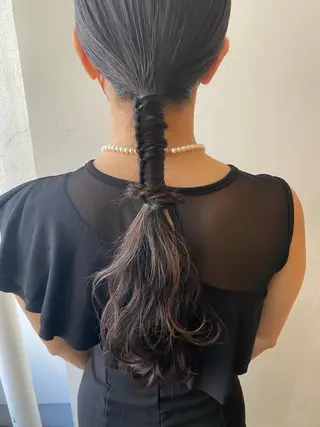 ロング ヘアアレンジ BOTTOMS所属・🌸透明感艶 カラー🌸Yuukiのヘアスタイル