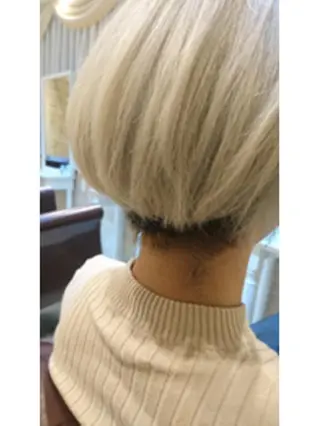 ミディアム カラー パーマ amie所沢駅 プロペ通り店【アミ】のヘアスタイル