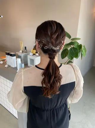 ロング ヘアアレンジ haruki所属・. nozomiのヘアスタイル