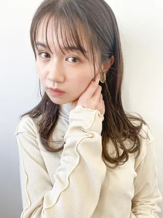 ロング カラー fit stand所属・fit stand /HIIRAGIのヘアスタイル