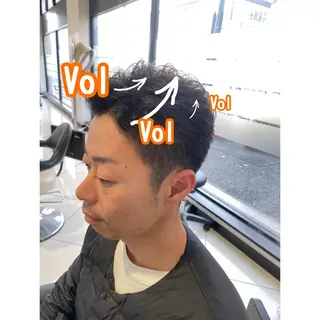 ショート パーマ 🪽羽エク/Ash 店長/折目奈央🪽のヘアスタイル