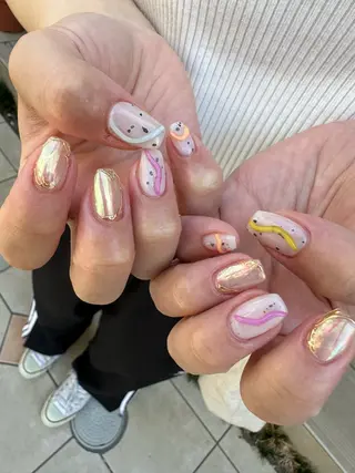 ネイル 福田 加奈のネイルデザイン