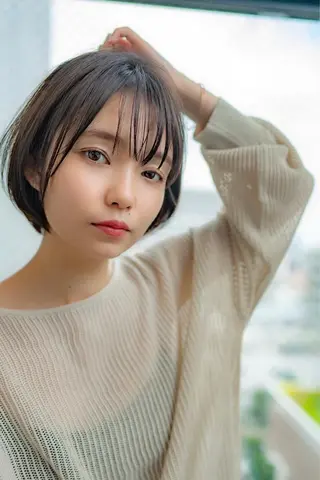 ショート カラー 🉐レイヤー/塩見 弘樹🉐渋谷のヘアスタイル