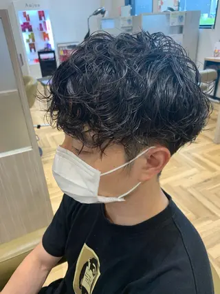 パーマ メンズ RAY+beauty 安藤優樹のヘアスタイル