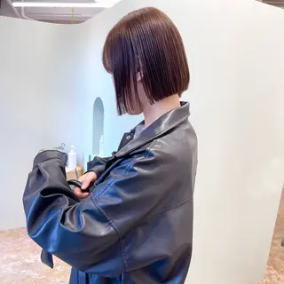 ショート カラー 上田 恋菜のヘアスタイル