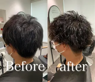 ミディアム 【酸性ストレート】 宮下和明のヘアスタイル