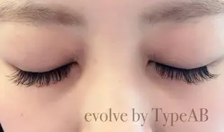 マツエク・マツパ evolve by TypeAB所属・evolve  by TypeABのマツエク・マツパデザイン