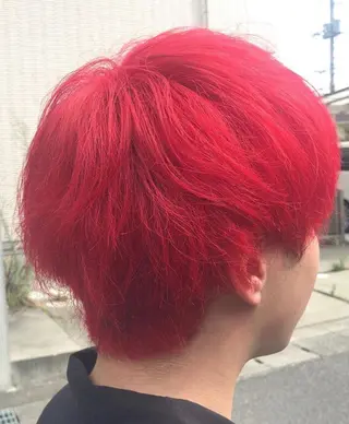 ショート カラー メンズ sola方南町所属・原一真/ 外国人ショートヘアのヘアスタイル