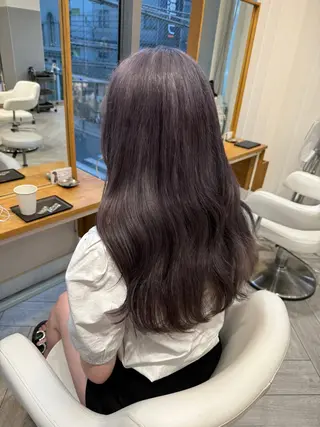 セミロング カラー AVANCE.ens 広島袋町店ayuのヘアスタイル