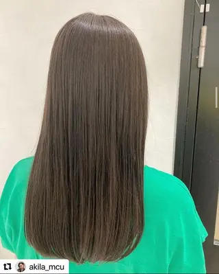 ロング カラー ヘアアレンジ エグチ アキラのヘアスタイル