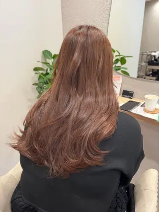 ロング カラー 蟹江 聡太✨レイヤーカットのヘアスタイル