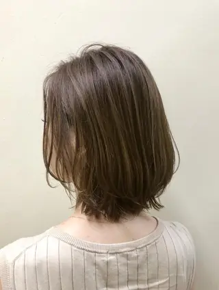 ミディアム カラー 似合わせショート kengoのヘアスタイル