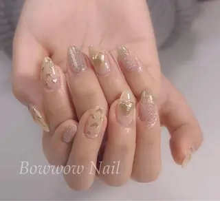 ネイル Bow wow Nail さや🧸のネイルデザイン