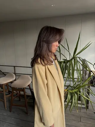 ミディアム カラー ⭐️海外レイヤー＆ ハイライト⭐️のヘアスタイル