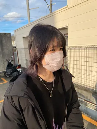 ミディアム CHAINON 木原崇了のヘアスタイル