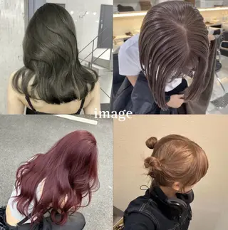 カラー jjeno所属・aisa 札幌カットモデル🎀のヘアスタイル