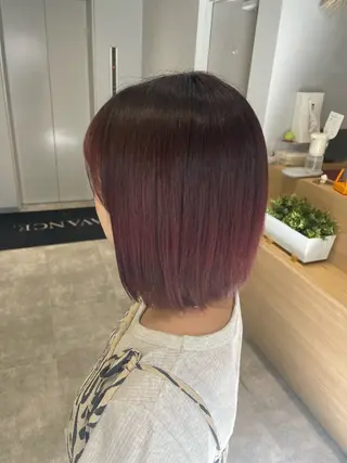 ショート カラー Zina【梅田】 /田中 沙弥のヘアスタイル