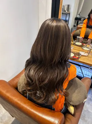 ロング カラー Shall hair design所属・黒田 友莉のヘアスタイル