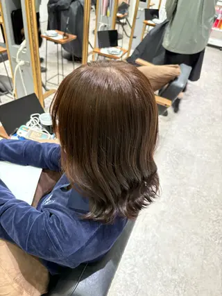 カラー 透明感カラー/ダブル カラー/MAI🎀のヘアスタイル