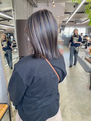 ミディアム カラー 小木曽智美 /ボブ/ショートのヘアスタイル