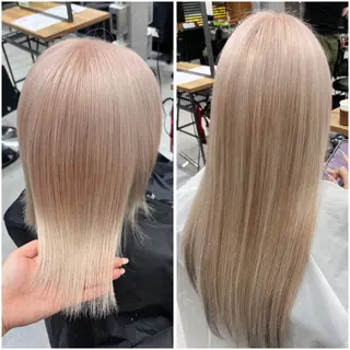 ロング カラー MAKO ❤️🔥NEXTのヘアスタイル