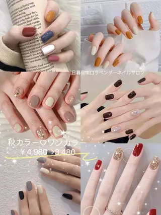 ネイル ラベンダーネイルサロン所属・日暮里♡研修生 チクさん（一同）のネイルデザイン