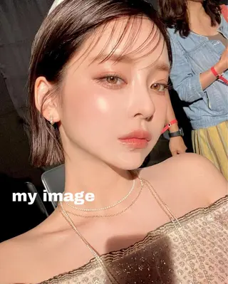 ショート カラー ヘアアレンジ eN°byyoureshair所属・🎀若者人気No.1 湯川響🎀のヘアスタイル