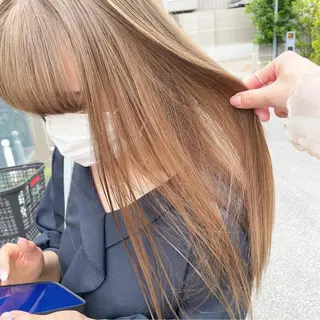 ロング カラー まつ毛パーマ🐏 NANAMIのマツエク・マツパデザイン