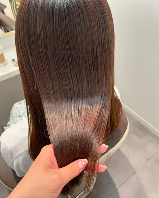 ミディアム SALOWIN  north茶屋町店所属・💎透明感カラー💎 ナチュラルテイストのヘアスタイル