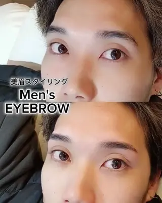 メンズ アイブロウ Lino🎀 天文館の眉毛・アイブロウイメージ