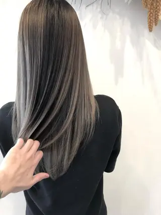 ロング カラー ✨韓国/外国人風✨ 江原巧のヘアスタイル