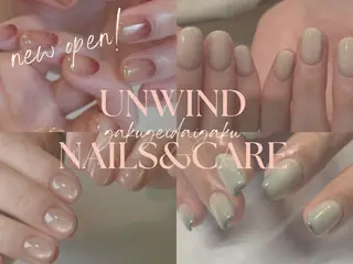 ネイル unwind ┊︎冬っぽネイル🎄のネイルデザイン