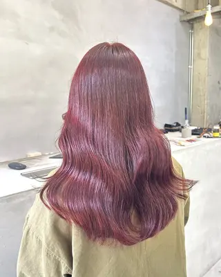 ロング ＭＵＫＵ細川将真 カラーモデル募集中のヘアスタイル