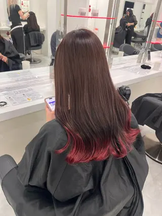 ロング カラー モテかわ♡ガーリー Chinatsu🎀のヘアスタイル