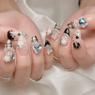 ネイル junna のぞいてねのネイルデザイン