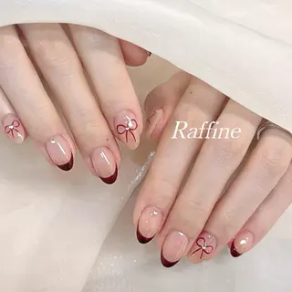 ネイル RAFFINE haru🦋🩵のネイルデザイン