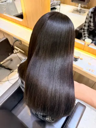 セミロング カラー ヘアアレンジ エクステ/髪質改善 🖤RYUSEI🖤のヘアスタイル