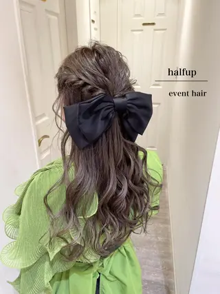 ロング ヘアアレンジ エクステ/ハイトーン 🐏☁️miminaのヘアスタイル