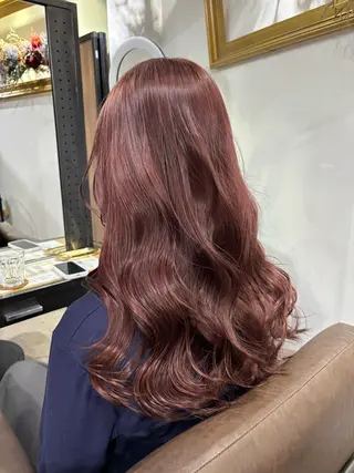 ヘアアレンジ ミルクティーベージュ ブリーチ🖤サヤカのヘアスタイル