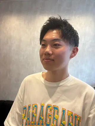 メンズ tokute 片岡心🐥のヘアスタイル
