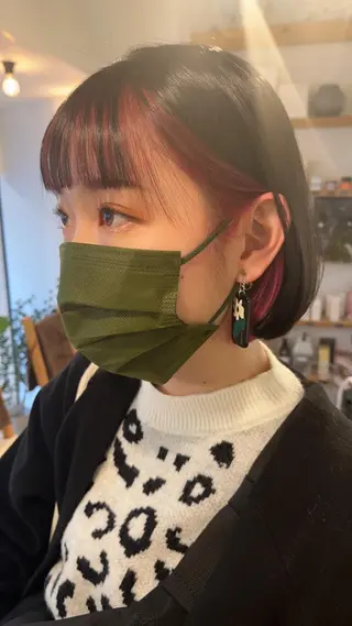 ショート ayumi🦖/ ブリーチカラーのヘアスタイル