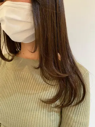ロング カラー Tomoka🐶🌟 似合わせカット✂︎のヘアスタイル