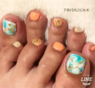 ネイル ネイルサロン ティンタ所属・馬場 典子のネイルデザイン