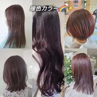 カラー 安達まい/ インナーカラー✨のヘアスタイル