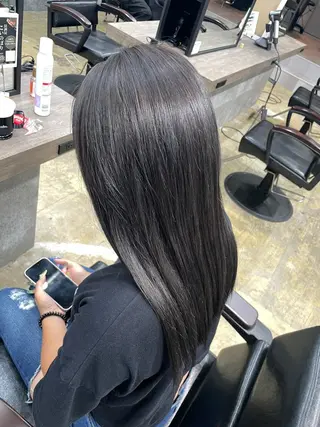 ロング カラー ブレンバイドット所属・ニュアンスカラー/ 🫧レミ(坊主)のヘアスタイル
