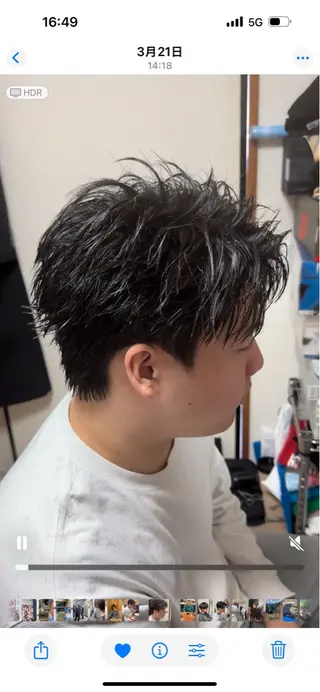 ショート メンズ ネモ ユウのヘアスタイル