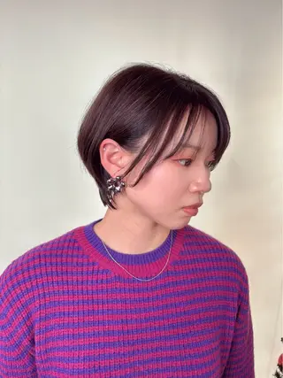 ショート カラー 大人可愛いショート/ 店長/三國屋のヘアスタイル